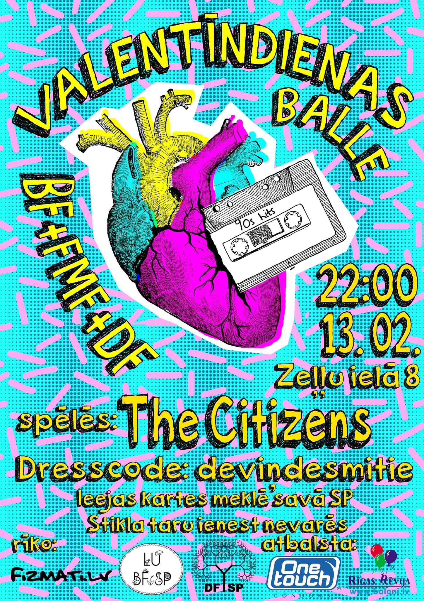 Valentīndienas balle „Back to 90’s”