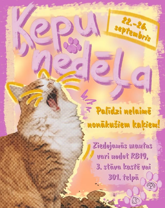 Ķepu nedēļa atgriežas!