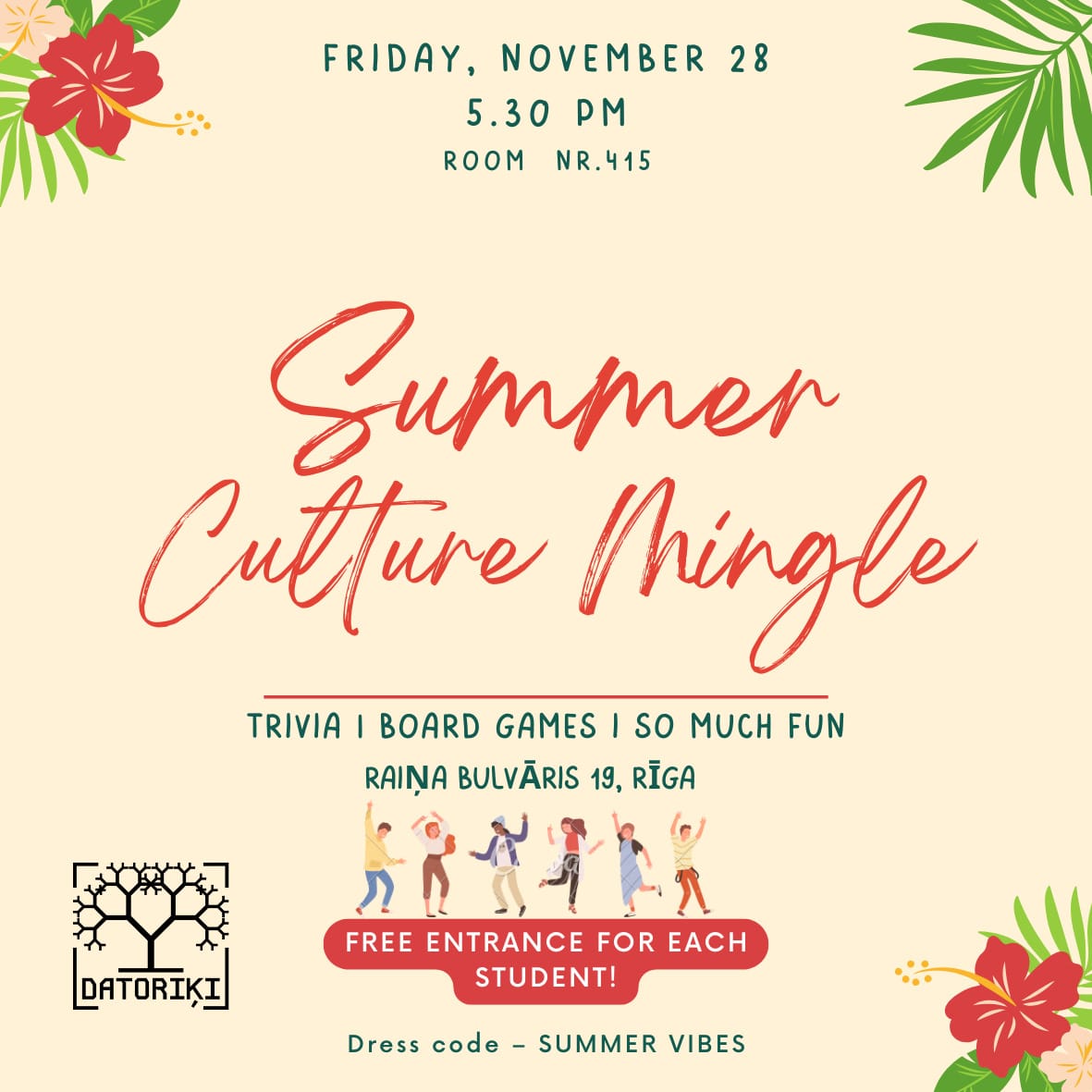 Summer Culture Mingle