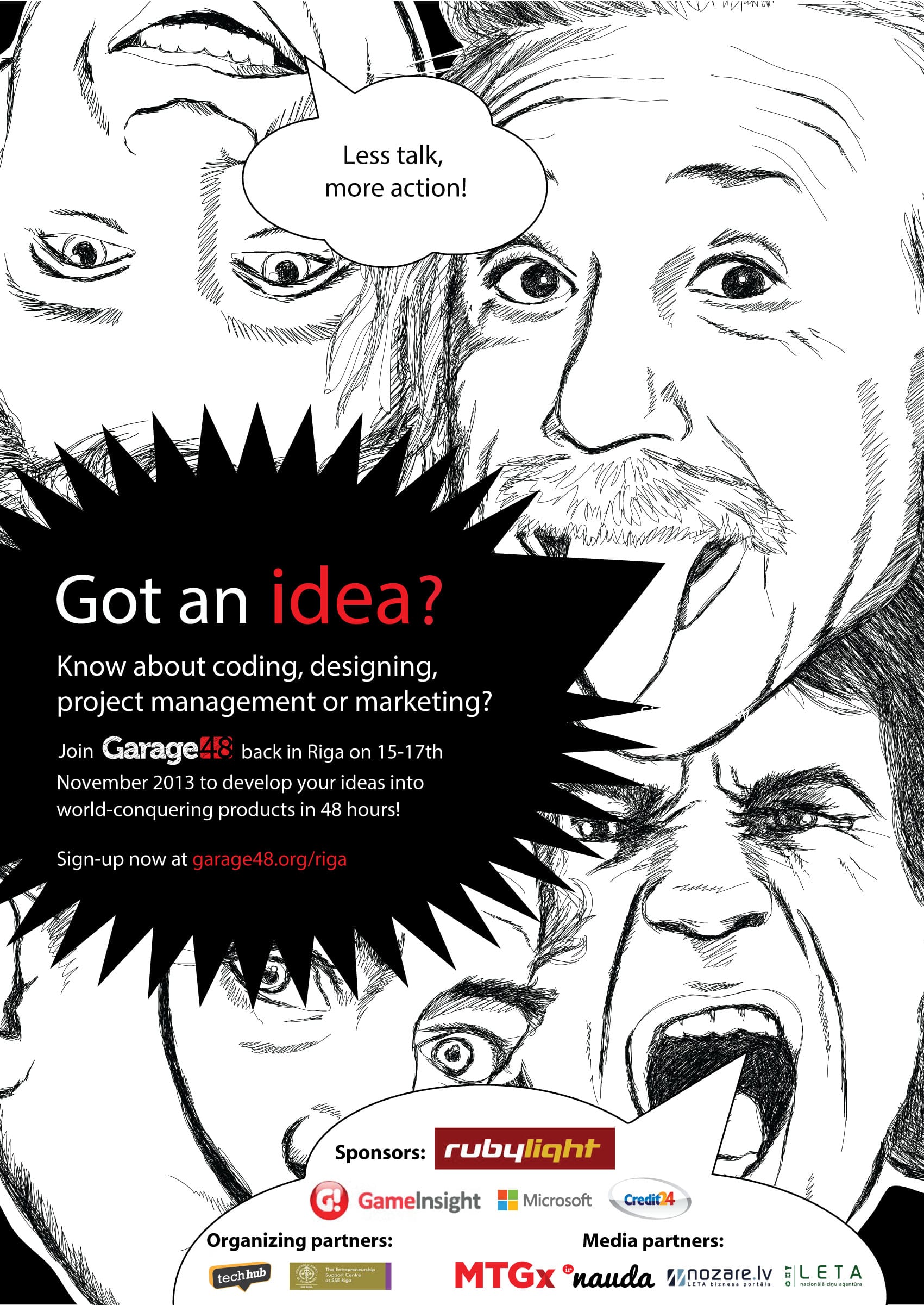 Tikšanās ar Garage48 organizatoriem!