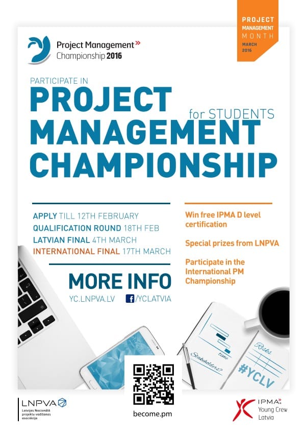 Latvian Project Management Championship for Students 2016