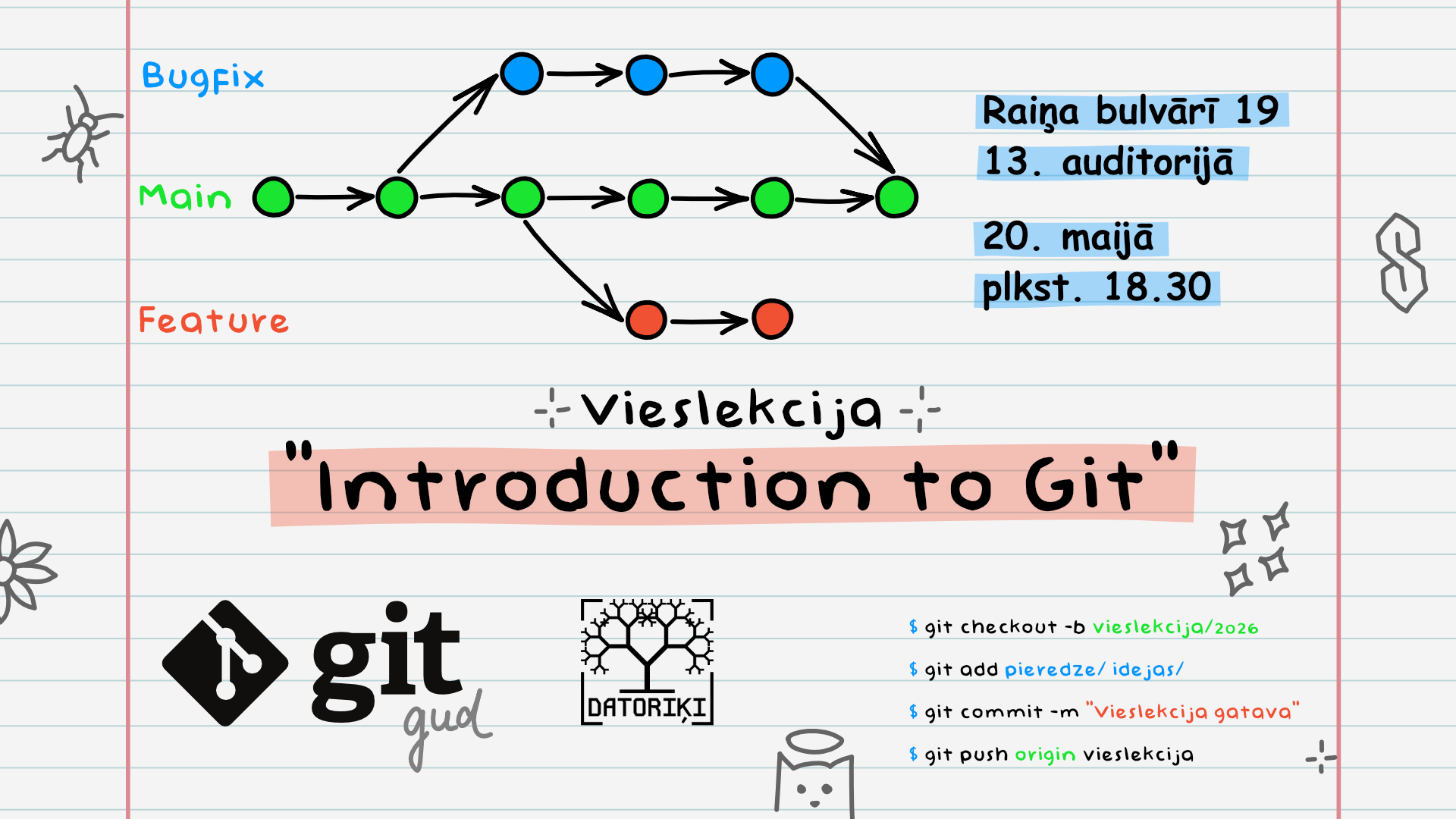 Vieslekcija "Introduction to Git"