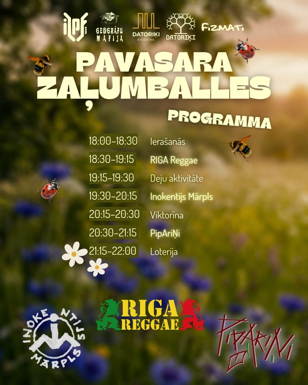 Zaļumballes programma un noteikumi