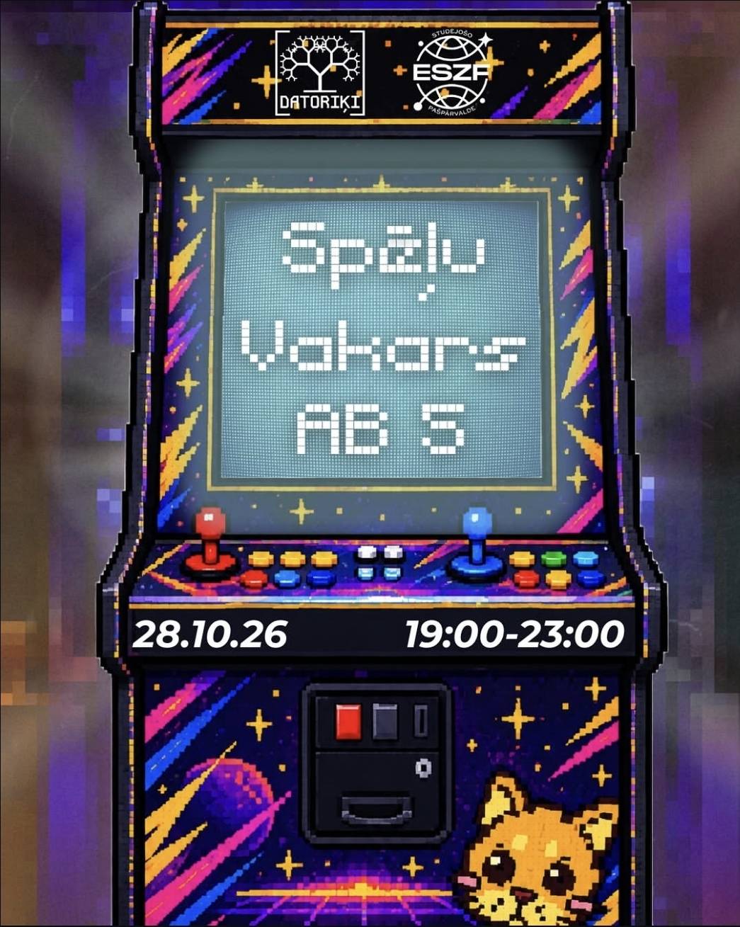 DSP x ESZF SP spēļu vakars!