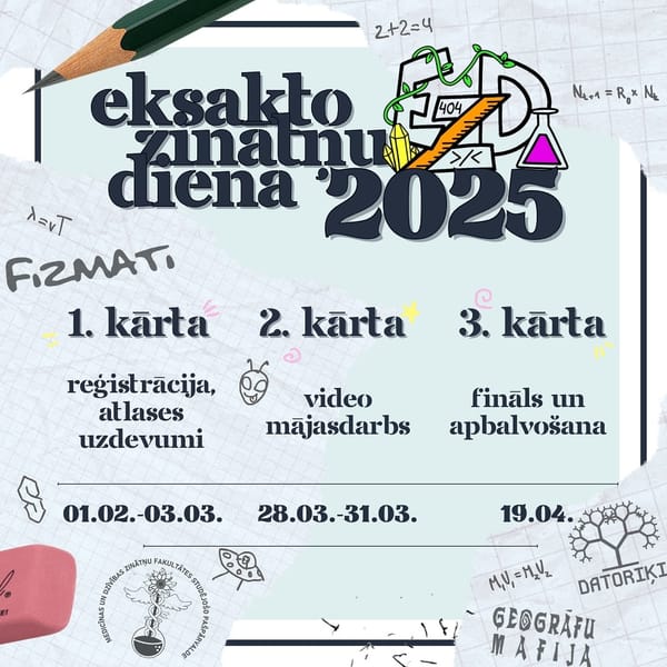 Eksakto zinātņu diena 2025