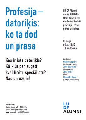 Profesija datoriķis: ko tā dod un prasa