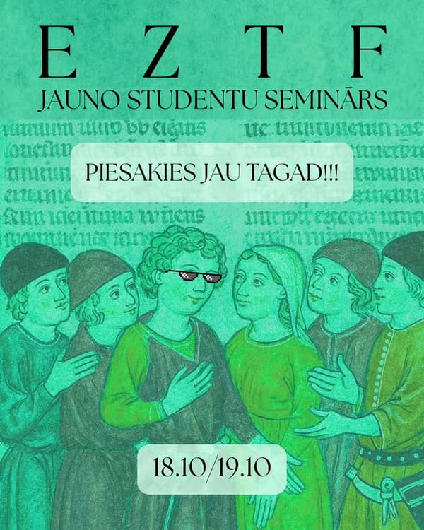 EZTF Jauno studentu seminārs