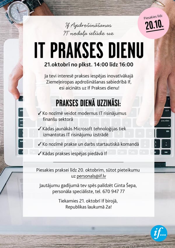 IF prakses diena 21.oktobrī