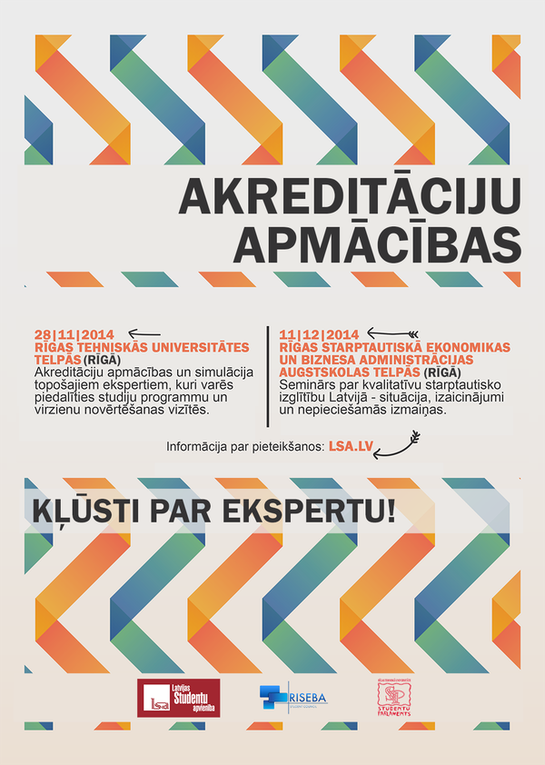 LSA akreditāciju apmācības