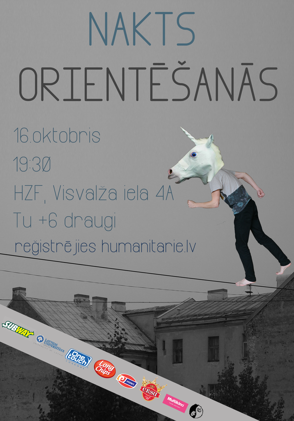 HZF nakts orientēšanās