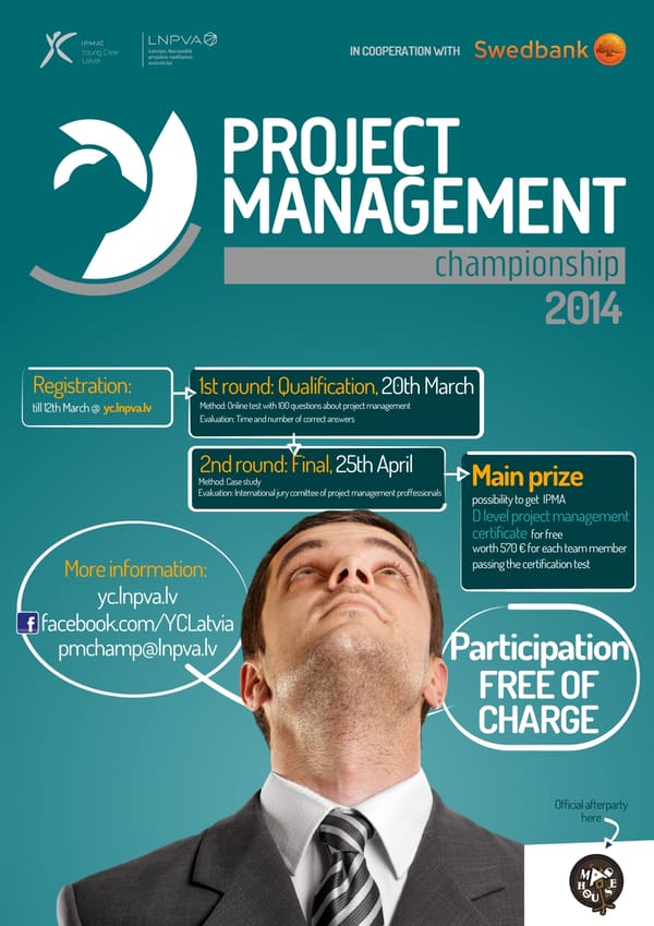 Studentu čempionāts projektu vadīšanā