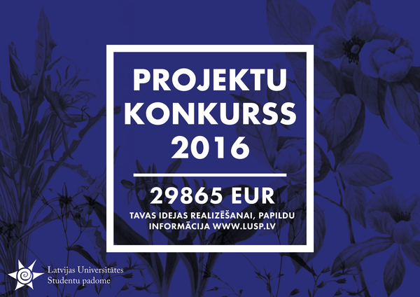 Ir izsludināts LU SP Projektu konkurss