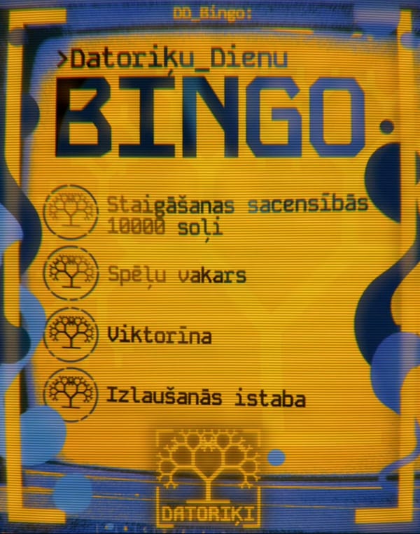 Datoriķu dienu BINGO!