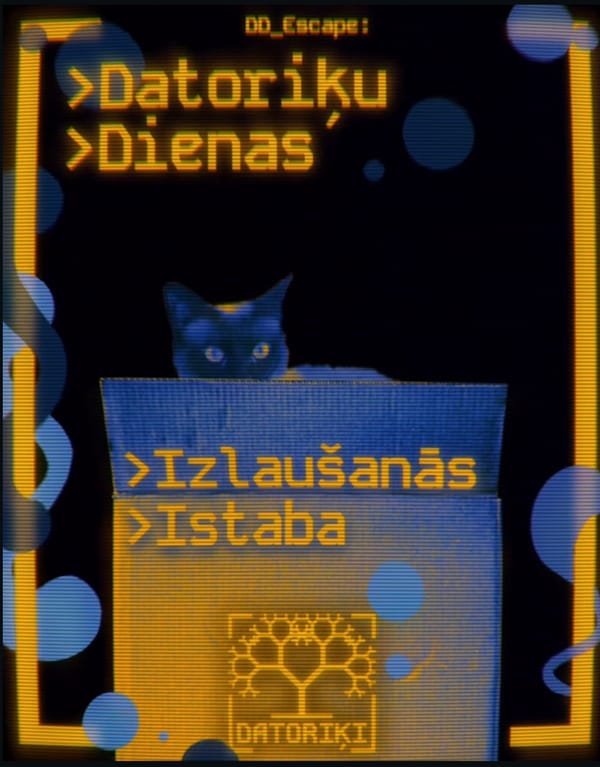 Datoriķu dienu 2026 izlaušanās istaba (escape room)
