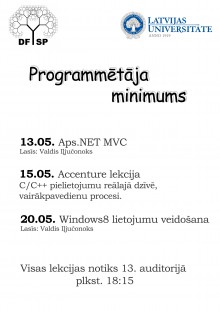 Programmētāja minimums!